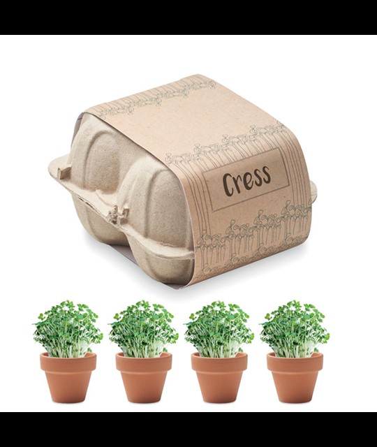 CRESS - Komplet za gojenje jajčne škatle