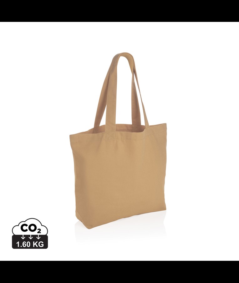 Impact Aware™ 240 gsm rcanvas shopper z žepom, nebarvan