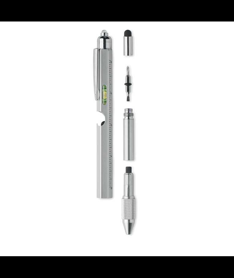 RETOOL - Spirit level pen with ruler