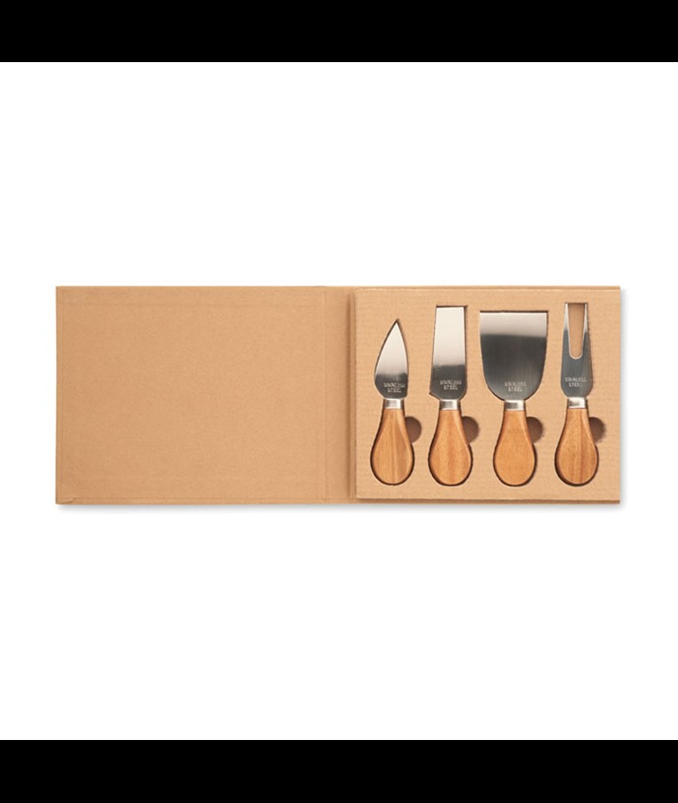 QUATTRO - Set of 4 cheese knives