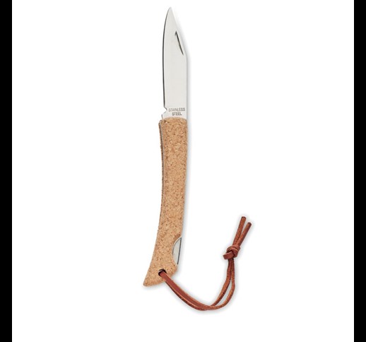 BLADEKORK - Foldable knife with cork