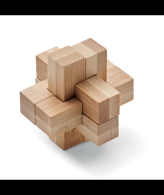 SQUARENATS - Bamboo brain teaser puzzle
