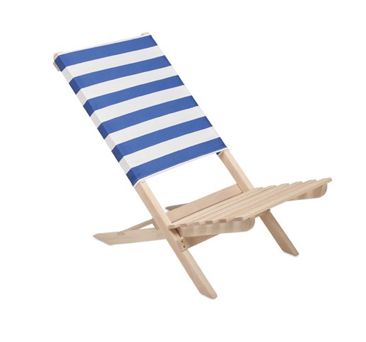MARINERO - Zložljiv lesen stol za plažo