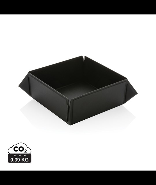 Swiss Peak RCS recycled PU foldable magnetic storage tray
