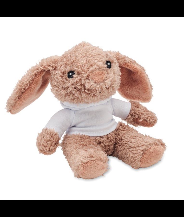 BUNNY - Bunny plush wearing a hoodie