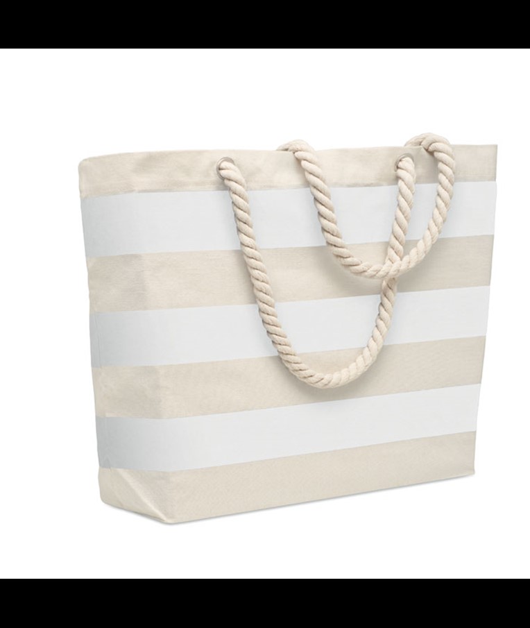 HEAVEN STRIPE - Cotton beach bag 220 gr/m²