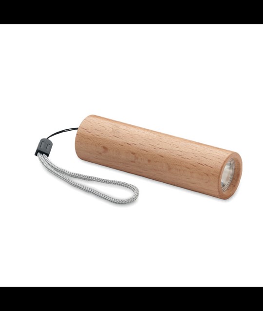 LITE - Beech wood rechargeable torch