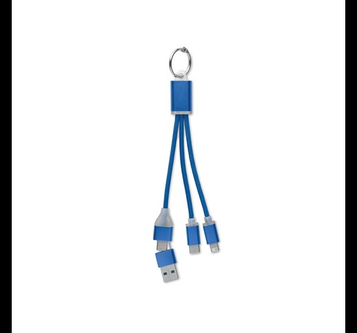 BLUE - 4 in 1 charging cable type C
