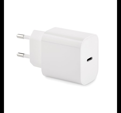 PLUGME - 20W 2 port USB charger EU plug
