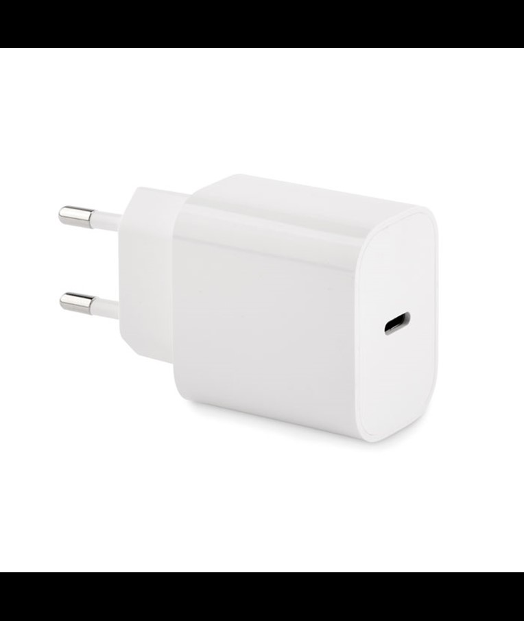 PLUGME - 20 W 2-portni USB polnilec EU vtič