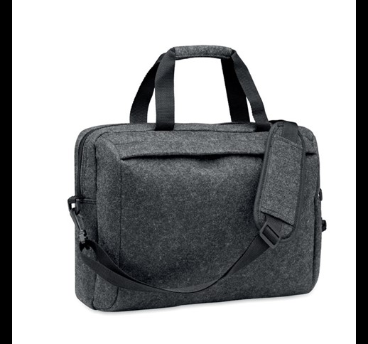 PLANA - 15 inch RPET felt laptop bag