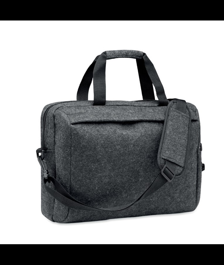PLANA - 15 inch RPET felt laptop bag