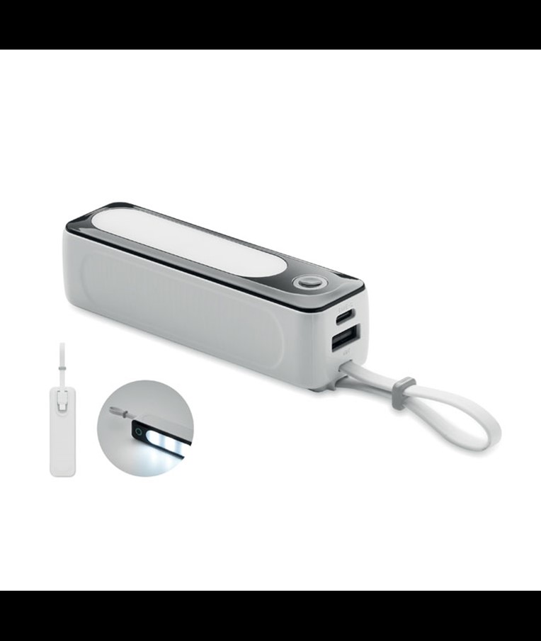 POWLIGHT - 5000 mAh power bank with COB