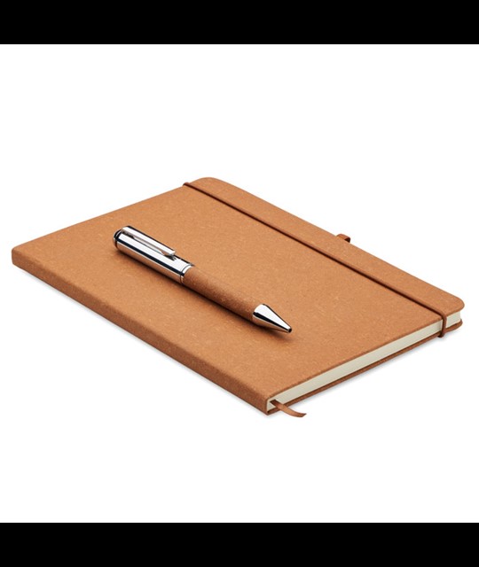 ELEGANOTE - Set zvezkov iz recikliranega usnja