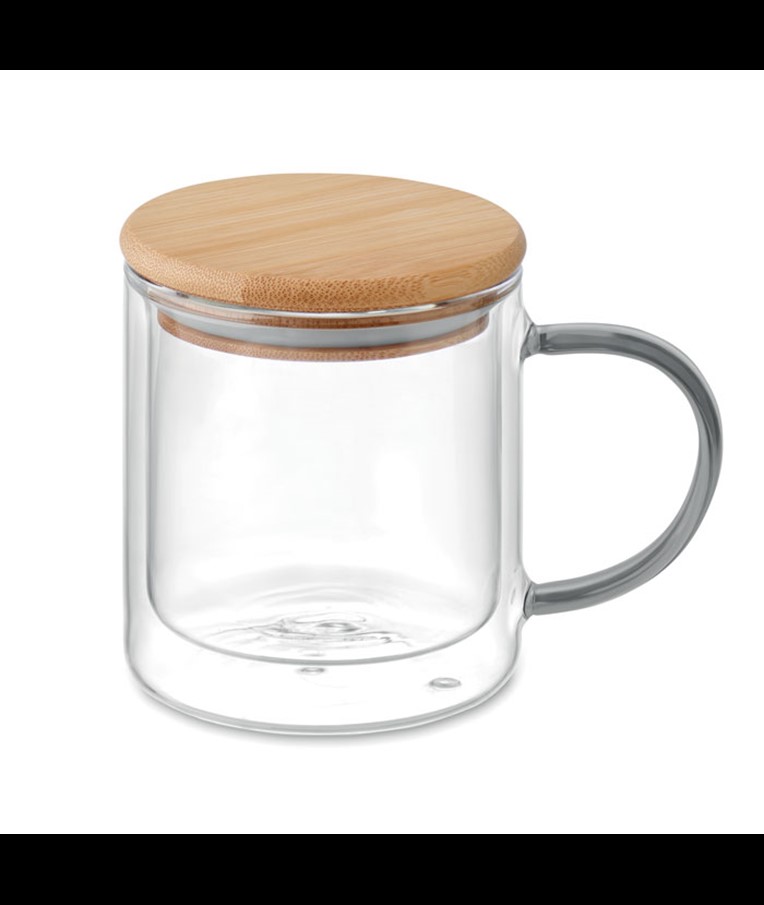 FARBI - Double wall borosilicate mug