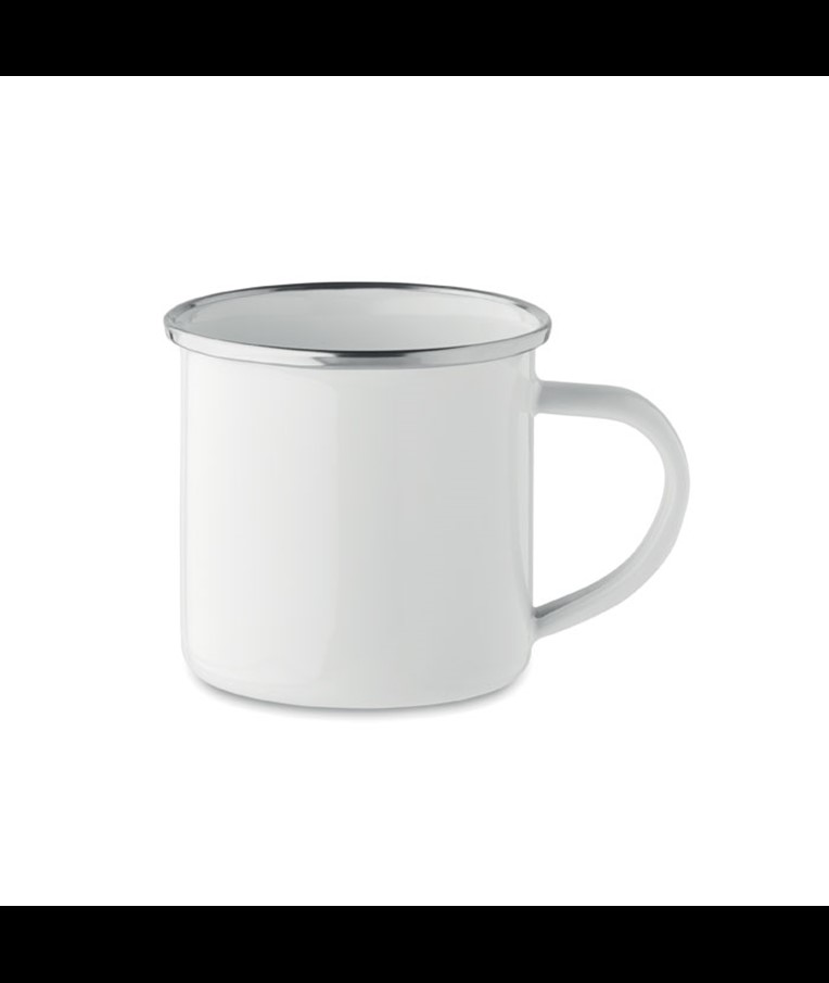 PLATEADO S - Enamel sublimation mug 200ml