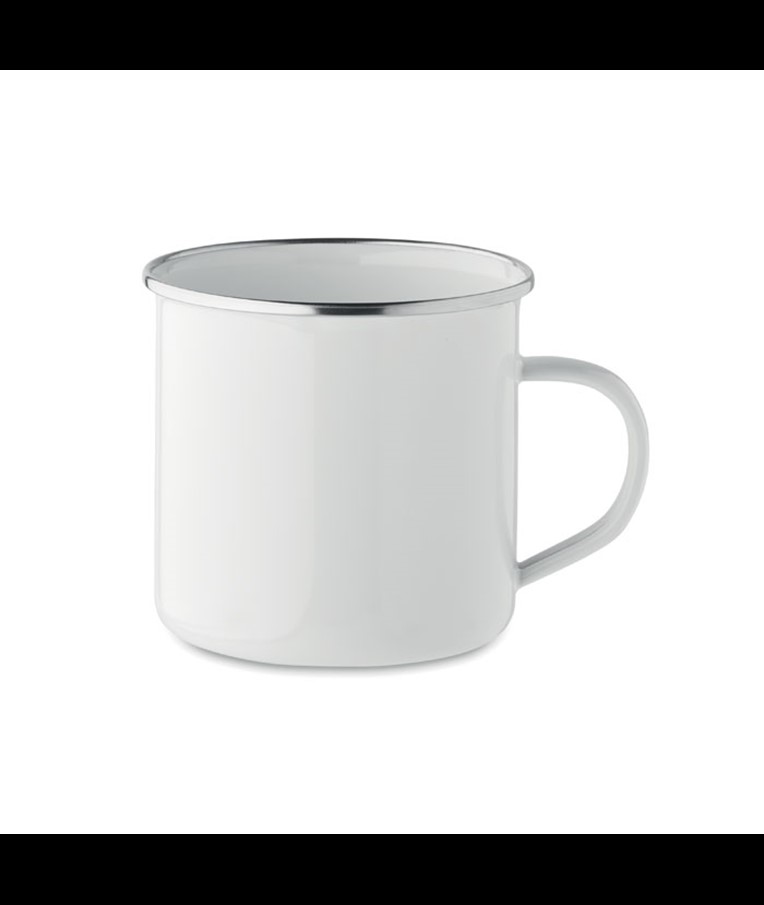 PLATEADO L - Enamel sublimation mug 500ml