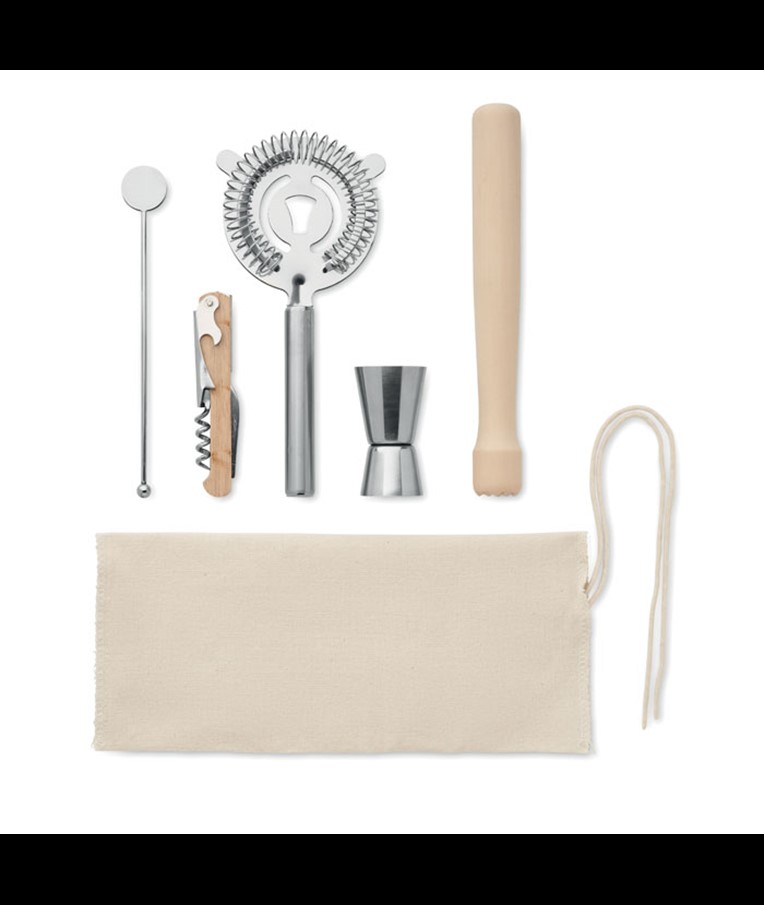 MAI TAI - 5 piece cocktail kit in pouch.
