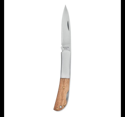 SKARP - Foldable knife in acacia wood