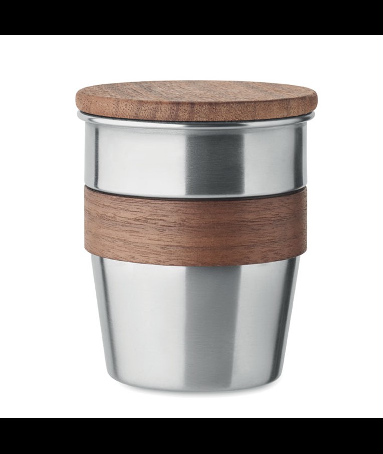WALNUT - Enostenski kozarec 350 ml