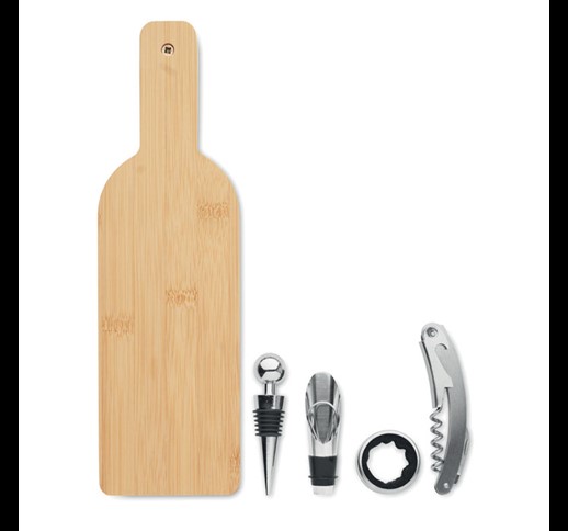 VINOVAULT SET - Bottle shaped wine set