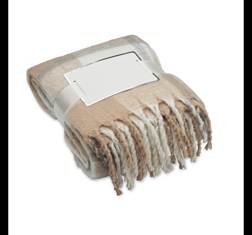 QUET - Chequered mohair blanket