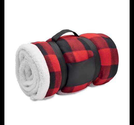 SHERMATT - RPET sherpa fleece blanket