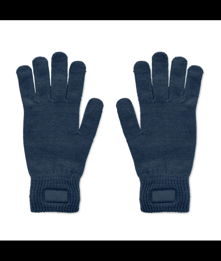HANDNIT - Knitted gloves in RPET