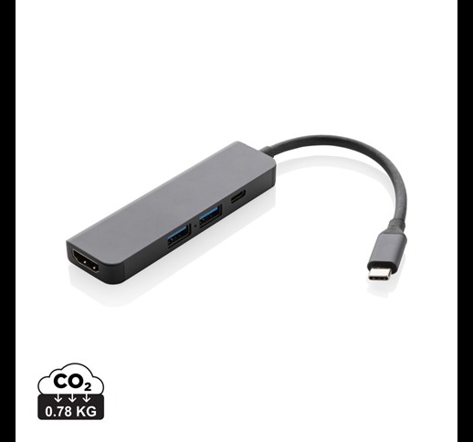 Pesto iz recikliranega aluminija Terra RCS z vhodom HDMI