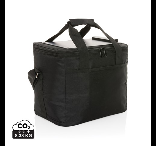 Pedro AWARE™ RPET deluxe cooler bag with 5W solar panel