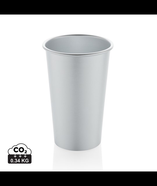 Alo RCS recycled aluminium lightweight cup 450ml