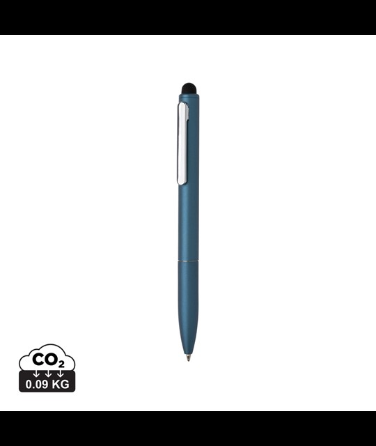 Kymi RCS certified recycled aluminium pen with stylus