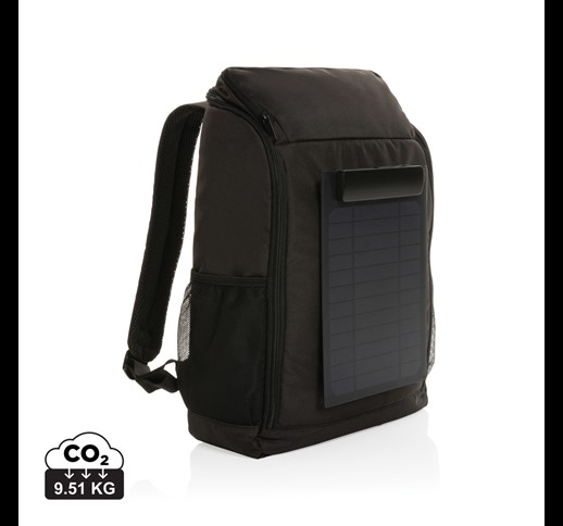 Pedro AWARE™ RPET deluxe nahrbtnik s 5 W solarno ploščo