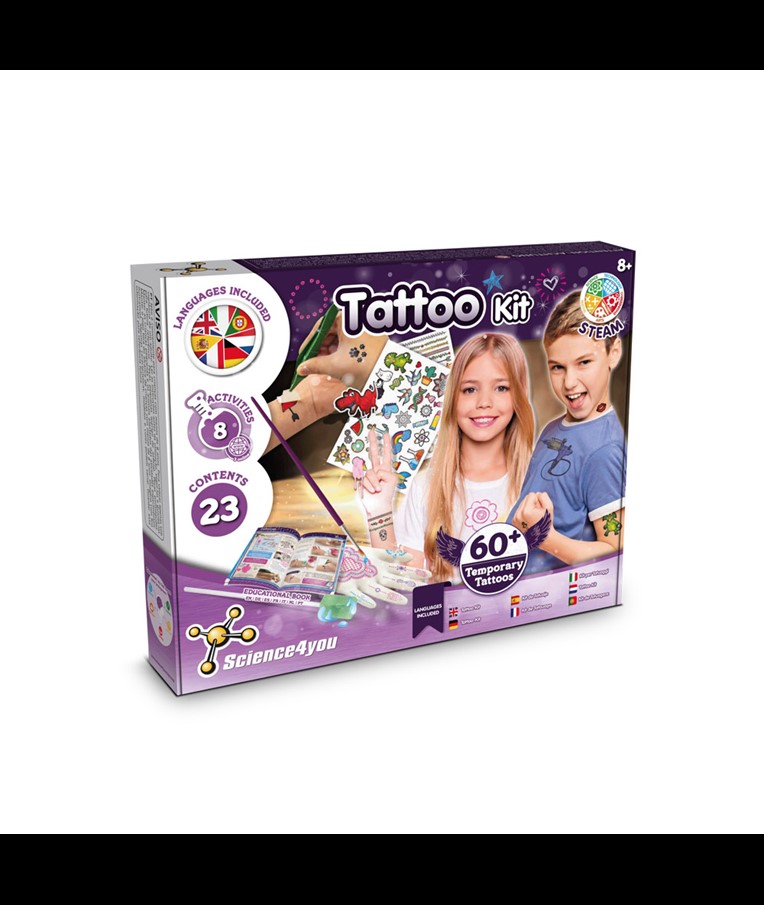 Tattoo Factory Kit I. Educational game for children