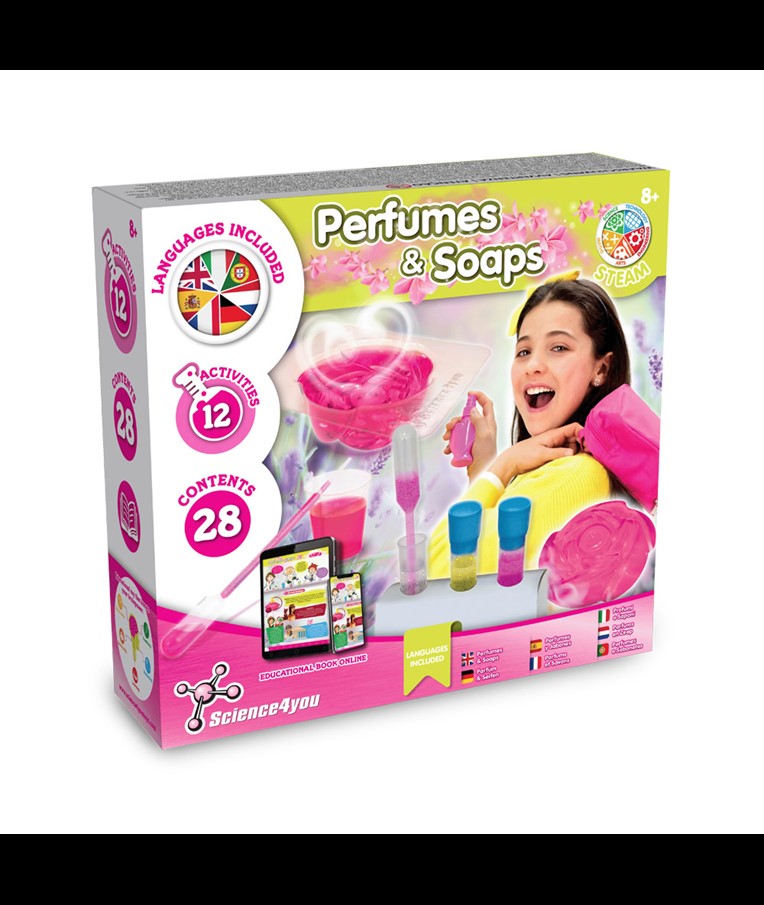 Perfume & Soap Factory Kit I. Educational game for children