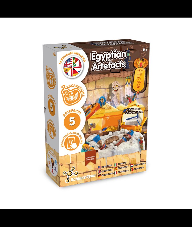 Ancient Egypt Excavation Kit I. Educational game for children