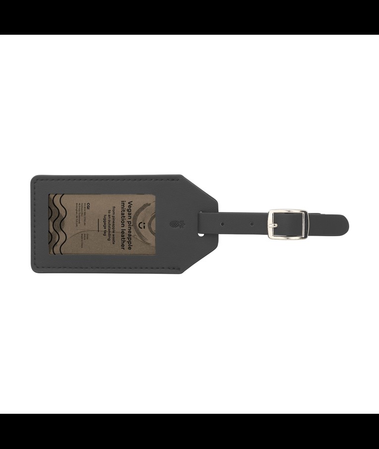 Vegan Pineapple Leather Luggage Tag