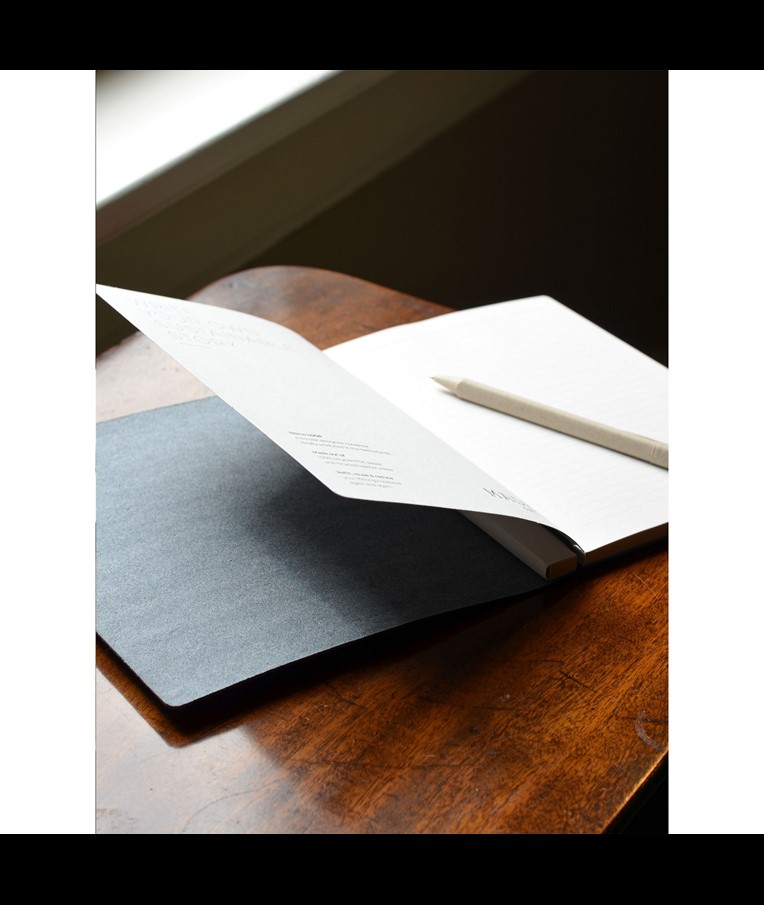 Recycled Textile Refillable Paper Notebook A5