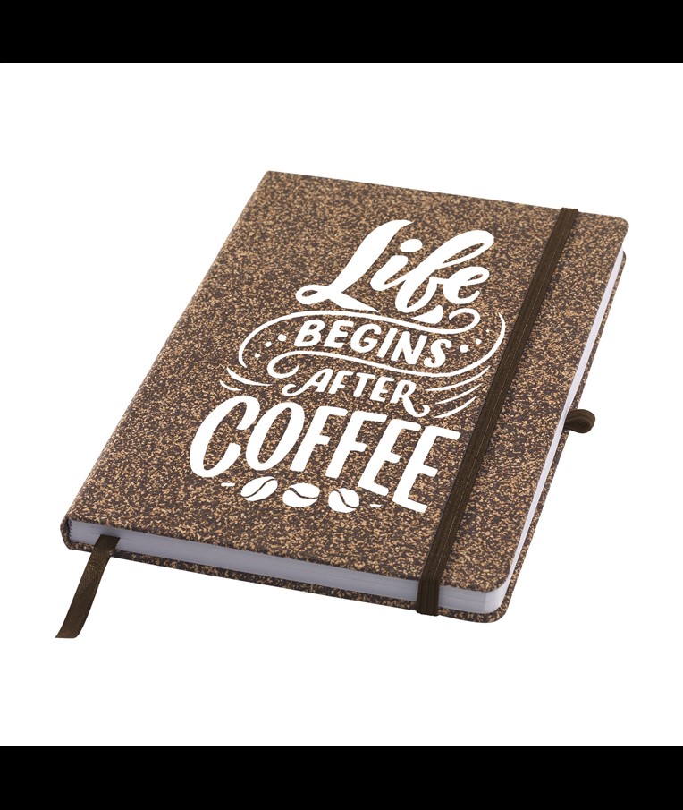 CoffeeGround Cork Paper Notebook A5
