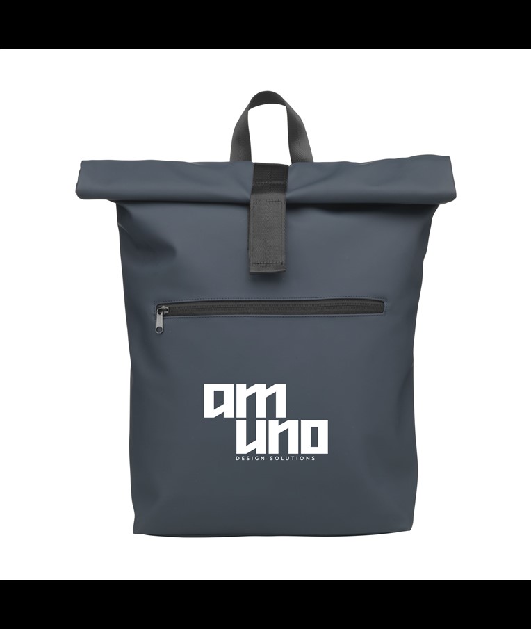 Lennon Roll-Top Recycled PU Backpack