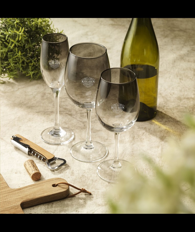 Smokey Champagne glass 180 ml