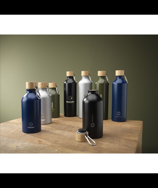 AluBamboo GRS Recycled Alu 750 ml water bottle
