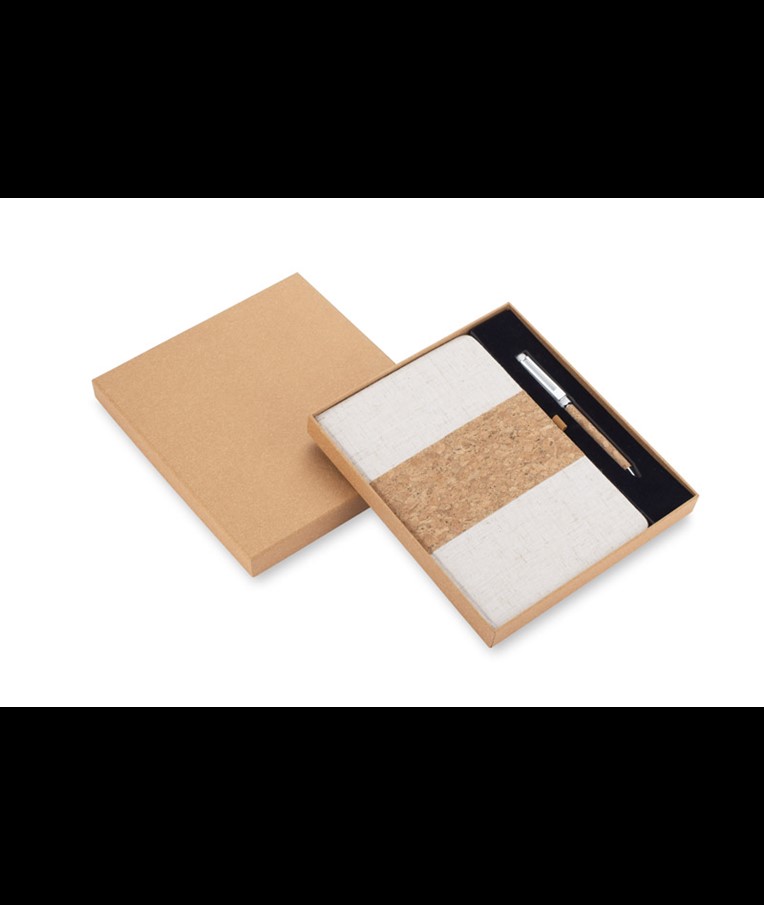 Set - notebook with pen CALMO