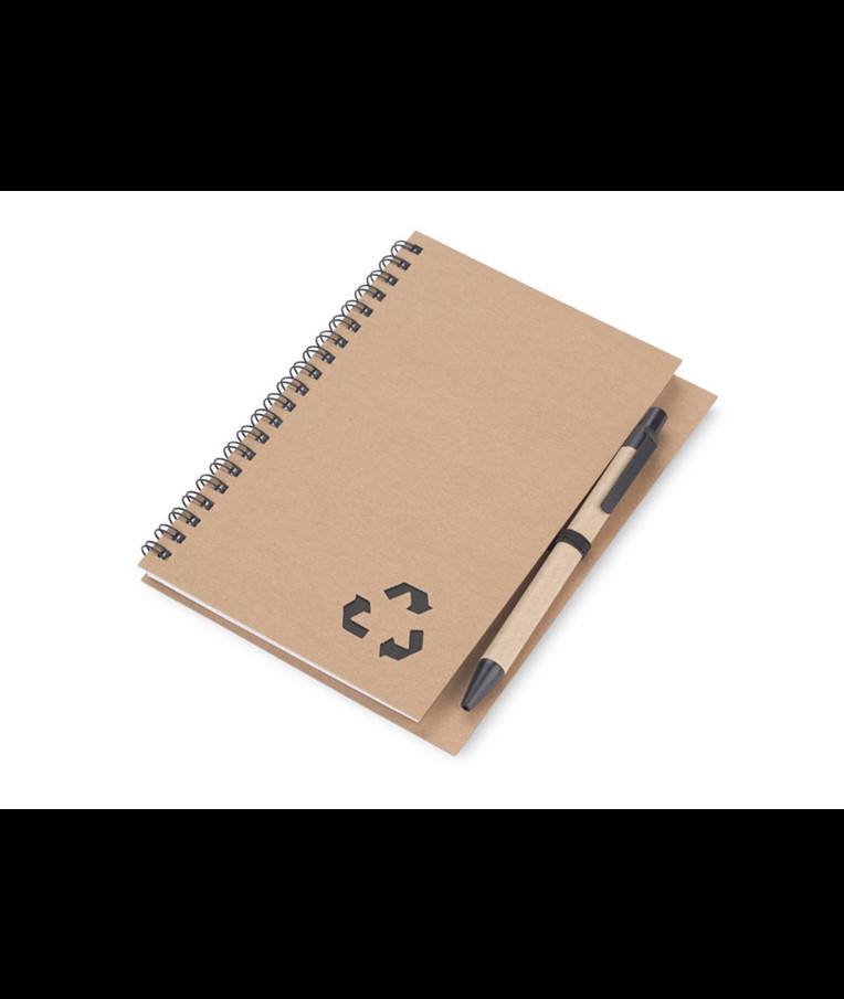 Notebook with pen SERENO