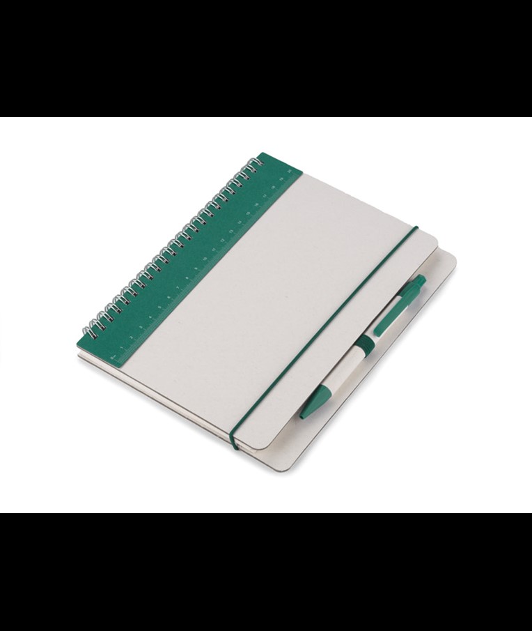 Notebook with ruler and pen REGALI