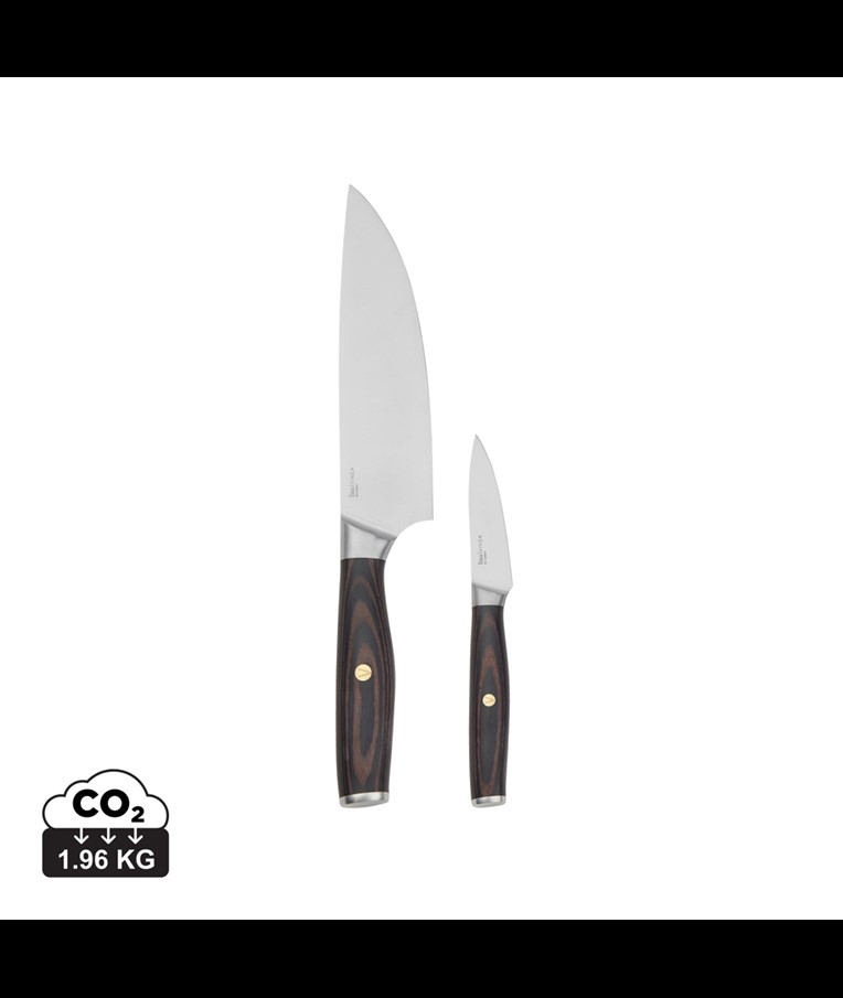 VINGA Tara RCS recycled steel chef's set