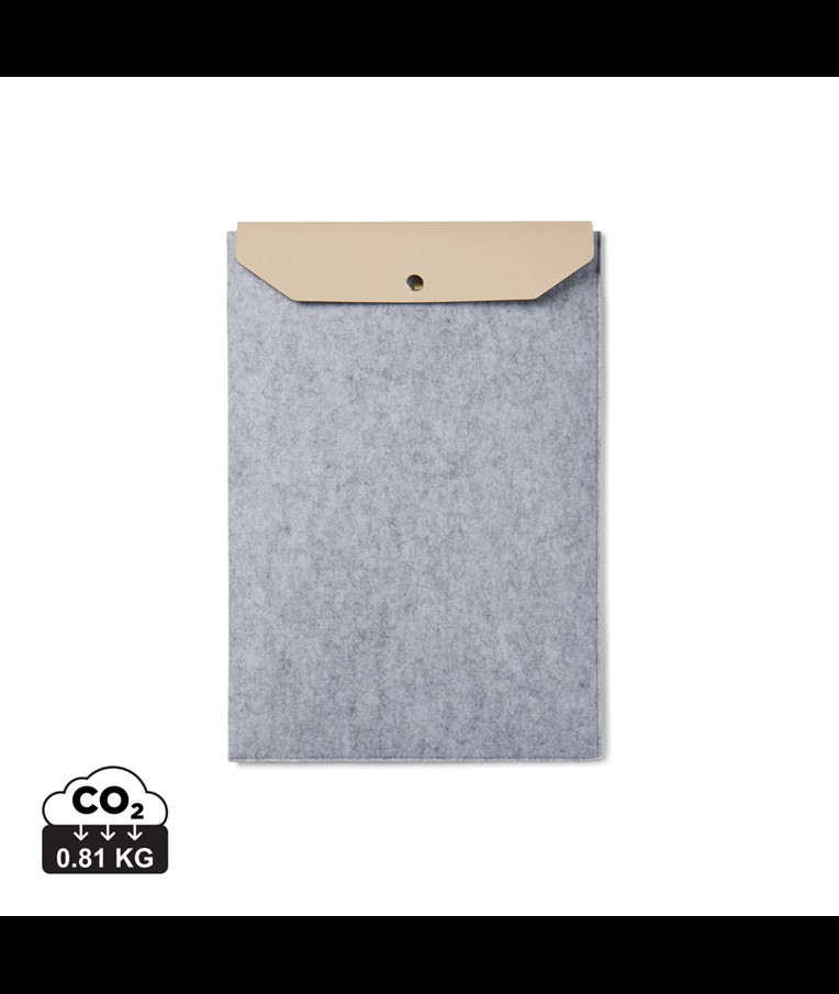 VINGA Albon GRS recycled felt 15" laptop sleeve