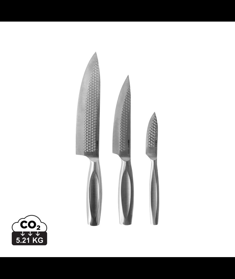 BOSKA Kitchen Knives Monaco+, set of 3