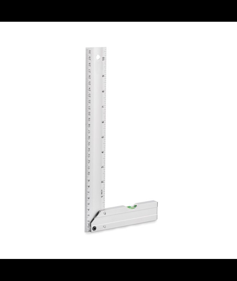 MEJURE - Aluminium level ruler 30 cm