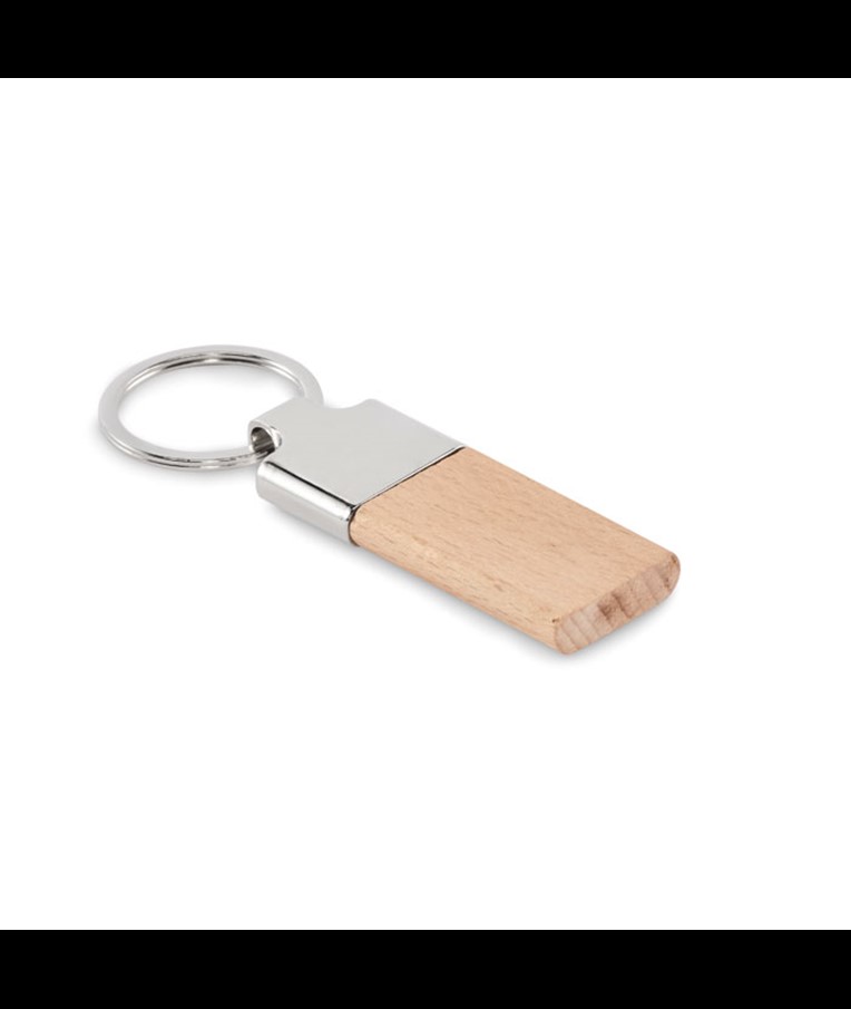 LLAVING - Key ring with rubber wood
